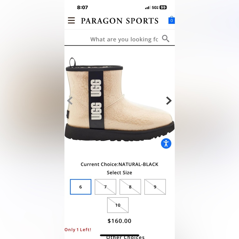 SOLD OUT UGG Waterproof ankle boot